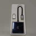 Wireless CarPlay Adapter for iPhone, Super mini Compact 2-in-1 Dongle for Apple iOS10+, Convert Wired to Wireless CarPlay, Instant Connectivity, Fit for Cars with Built-in CarPlay, Black