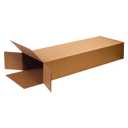 BOX USA Moving Side Loading Boxes Large, 18"L x 6"W x 45"H 5-Pack | Corrugated Cardboard Box for Packing, Shipping and Storage, Kraft