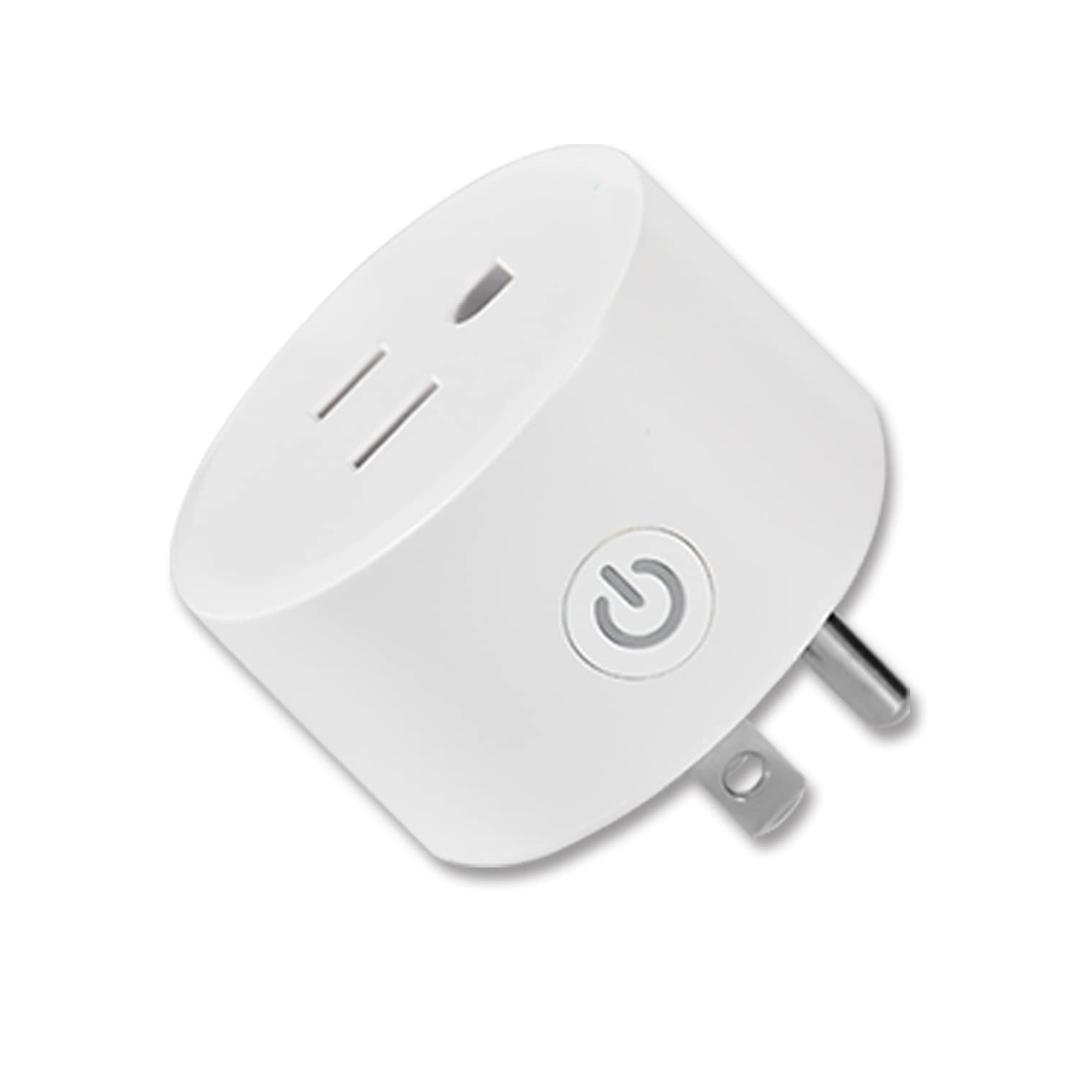 Mini WiFi Smart Plug Outlet Voice Remtoe Control with Alexa Works with Google Assistant IFTTT, Tuya Smart APP Timer ,No Hub Required