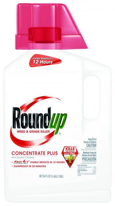 Roundup Weed & Grass Killer Concentrate Plus 64 Oz