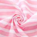 Oudain 2 Pack Pink Baby Bassinet Sheets Girls Bow Coquette 32'' x 16" Stretchable Soft Crib Sheets Cradle Bed Set Fitted Cover for Oval Rectangle Hourglass Mattress Infant Nursery Toddler Room Decor