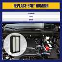 Engine Air Filter for CR-V Hybrid 2023-2024 2.0L for Accord Hybrid 2023-2024 2.0L Car Air Filter Replaces 172206MAJ01 LX3763 WA10124, 2 Pack