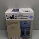bella 12 Cup Programmable Coffee Marker, Reusable Dishwasher Safe Accessories, Easy LCD diaply, Auto Shutoff, 900 watt, Surf