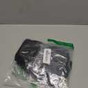 AQX Reusable Adult Swim Diapers Special Needs, Plastic Diaper Cover Leakproof, Swimmers Nappy Rubber Pant for Incontinence Protection Unisex (S, Black)