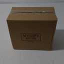 MyGift Vibrant Lifelike Artificial Plant Pothos Leafy Vine Greenery in Burnt Brown Solid Wood Rectangular Planter Box