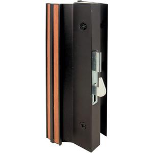 Prime-Line C 1001 Sliding Glass Door Handle Set, 4-15/16 In., Extruded Aluminum, Black (Single Pack)