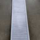 VEVOR Wood Room Divider, 6 Panel Wood Folding Privacy Screen, 66.9 Inches Tall Indoor Louvered Wooden Partition, Portable Decoration Screen, for Room Separation, Home, Office, Restaurant & Bedroom (Light Grey)