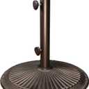Treasure Garden 50 LB Classic Market Umbrella Base (Bronze Finish)