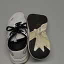 JACKSHIBO Wide Toe Box Shoes Women Arch Support Wide Sneakers for Running Walking Athletic Tennis Orthopedic Plantar Fasciitis Workout with Thick Cushion Zero Drop Sole Width Shoes (White), Size 9 Wide