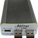 AURSINC Shari PiHat – Portable SA818 Ham Allstar Radio Interface Raspberry Pi Hosted Allstar Node with USB-C Power, Compatible with Raspberry Pi 2/3/4/5, UHF 420-450MHz/70cm Amateur Radio Operators