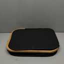 LONBET Laundry Basket with Lid, Made from Breathable Fabric | Aesthetic Clothes Hampers for Laundry with Side Handles & Sturdy Bamboo Frame (26 Gallons - Single, Black)