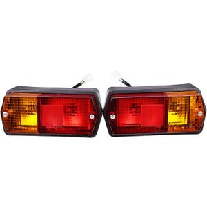 ZTUOAUMA Left and Right Hand Tail Light Lamp Assembly 3A013-75890 3A013-75880 31301-34313 31301-34303 for Kubota M4700 M5700 M6800 L2800 L3430 L3540 Tractors