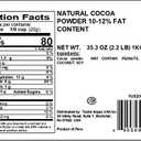 Yupik Natural Cocoa Powder, Unsweetened, 2.2 lb (35.2 oz), Gluten-Free, GMO-Free, Kosher, Vegan, Dairy-Free, No Sugar Added, No Additives, Excellent Source of Fiber & Iron, Ideal for Baking & Topping