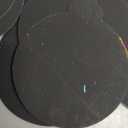 Yeaqee 80 Pcs Christmas Ornament Scratch Cards Christmas Scratch Paper Rainbow Art with Drawing Sticks and Ribbons DIY Xmas Magic Paper for Winter Xmas Home Party DIY Activities (Ornament)