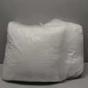 puredown Feathers Throw Pillow Inserts Set of 2 for Couch, Recliner, Bed Decor, Square, 16 x 16 inch