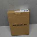 Flameless Taper Candles Flickering with Remote Timer, LED Taper Candles Battery Operated Warm 3D Wick Spiral 6 Pack Real Wax Home Birthday Decor 9.8" Ivory