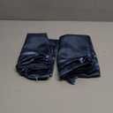 Bedsure Satin Pillowcase with Zipper, Similar to Silk Pillow Cases 2 Pack, Satin King Size Pillow Cases, Silky & Soft Pillow Covers for Hair and Skin, Gifts for Women Men, Blue, 20x36 Inches