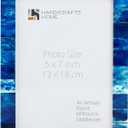 Handicrafts Home 5x7 Navy Blue Picture Frame  Handmade Photo Frame for Home Decor, Coastal Wall Decor, Modern Decor, Christmas & Winter Decor, Rustic Bone Inlay Frames Farmhouse Shelf & Living Room