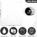 White Dishwasher Magnet Cover Magnetic Sticker Dish Washer Door Panel Cover Fridge Kitchen Appliance Magnet Decal Sheet Decor 23x26 inch