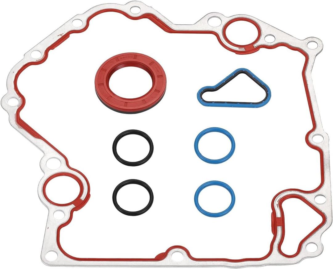 LIMICAR Timing Cover Gasket Set TCS46000 TCS46022 Engine Compatible with Dodge Dakota Dodge Durango Jeep Commander Jeep Grand Cherokee 3.7L 4.7L Vin N Vin P