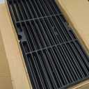 Hongso Porcelain Cast Iron Grill Grates for CharBroil Performance 5 Burners 463243519 463275517 463275717 463243518, 6 Burners 463274419 463274619 463274819 463274919 Models, G470-0002-W1, 4 Packs