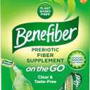 Benefiber On the Go Prebiotic Fiber Supplement Powder for Digestive Health, Daily Fiber, Unflavored - 28 Sticks (3.92 Ounces) (28 Count (Pack of 1)) BB 1/2027