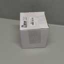 Riakrum 4 Pieces Wood LED Display Light Base Crystal Display Base Stand Round 16 Lighting Modes Wooden Lighted Round Holder Colorful Pedestal for Crystal Glass Resin Ball, Black