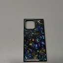 COCOMII Rectangle Case for iPhone 16 Pro Max, Compatible with MagSafe, Nebula Abalone Shell