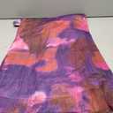 MEROKEETY Women's 2025 Summer Tie Dye Midi Dress Sleeveless Casual Stretchy Mesh Boho Beach Sundress, Plum, Small