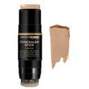 Concealer Stick with Brush for Men - Eraser Dark Circles - Mens Multi-Use Concealer - Dual Sided Full Coverage with Soft Brush - Buildable Coverage Makeup - All Skin Types - (Medium)