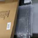 GAMPRO RV Window 30" W* 20" H Trailer Window Camper Windows Replacement Horizontal Slide RV with Net Screen and Trim Ring DOT Approved