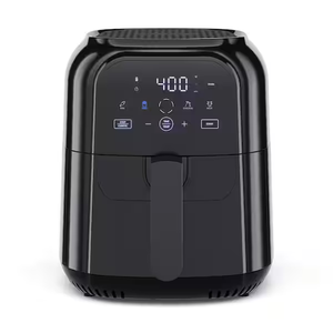 Chefman TurboFry Touch 6 Qt Air Fryer w/ Digital Display and Shake Reminder - Black