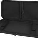 Linkidea Hard Portable Travel Case Compatible with TKL Tenkeyless Wireless/Wired Keyboard, Computer 87 Keys Carrying Case Protective Storage Box Bag