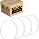 TALOYA 4 Pack of Flush Mount Ceiling Light 12 Inch (3000K/3500K/4000K/5000K/6500K), Super Slim Led Light Fixture for Closet Dining Room Garage Hallway Kitchen Laundry (White)