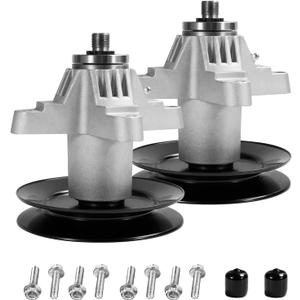 918-04125C 918-04126 618-04126 918-04125 Mower-Spindle Assembly Fit for Cub Cadet 50 inch Spindle Fits for Cub RZT50 LT1050 Lawn Mower LT1050 RZT50 LT1550 LT1554 LTX1050 LGTX1054 (2Pack)