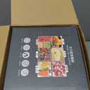 Tioncy 2 Pcs Clear Glass Pots for Cooking on Stove 1.3 L 44 oz Glass Saucepan with Lid Handle Simmer Pot Handmade Cookware Borosilicate Cooking Pot with Brushes and Silicone Mats(Modern)