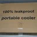 Vogano 40 Can Soft Cooler Bag - Insulated Leak-Proof Large Cooler Bag with Roll-Top Waterproof Seal | Portable Ice Chest for Camping, Beach, Travel, Picnics | 24HR Cold Retention