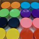 Jucoan 16 Pack Glass Baby Food Storage Jars, 6 Ounce Small Baby Food Storage Containers with Plastic Lids and Scale for Baby Meal Prep, Jam, Snack, Fruits, Microwave Dishwasher Safe