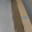 Frameless Shower Door Bottom Seal Shower Sweep with Drip Rail for 1/4" Glass,36" Long, Vinyl, Clear