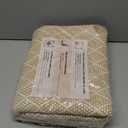 KOZYFLY Runner Rug 2x6 Ft Washable Runners for Hallways Non Slip Rubber Backed Kitchen Runners, Cotton Entryway Runner Indoor, Floor Carpet for Hallway Kitchen Entryway Bedroom, Tan/Beige