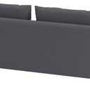 Durable Polyester Fabric Sofa Cover Compatible with IKEA SODERHAMN Couch Slipcover. Sofa Not Included! (Dark Gray, Sofa Section)