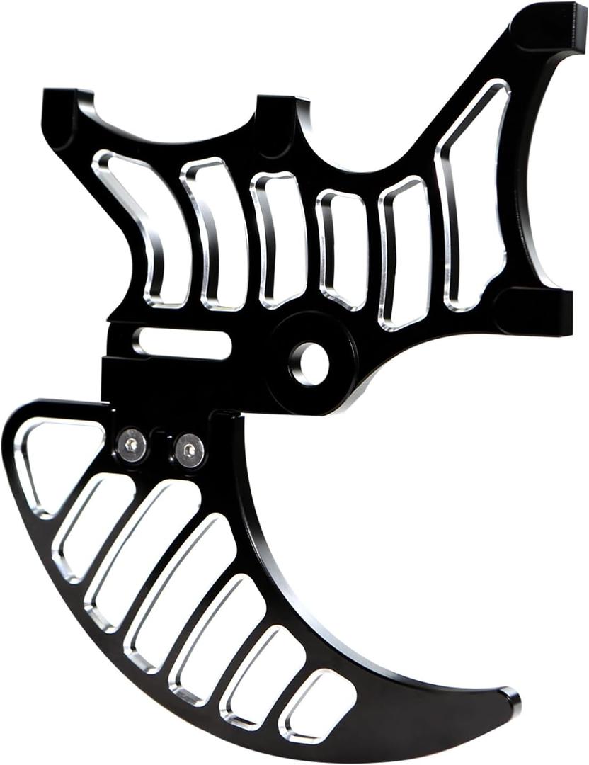 Black Rear Brake Disc Guard Protector Dual Caliper Mounting Designed for SUR-Ron Light Bee X for Segway X160 X260