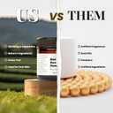 Santa Cruz Paleo, Beef Tallow, Beeswax & Honey Face Moisturizer, Organic, Unscented Grassfed Beef Tallow Skin Care, Sunscreen Free, Non Comedogenic Face & Body Moisturizer for Sensitive Skin, 2 Oz