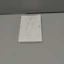 MKO 8" Small Floating Shelves for Wall, Metal Wall Mounted Shelf for Bathroom, Bedroom, Living Room, Kitchen, Little Hanging Shelves for Books/Storage/Room Decor 2 Packs, White