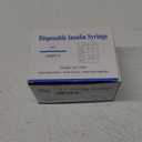 U-100 1cc Syringes with 31g 5/16" (8mm) , Individually Wrapped, Pack of 100