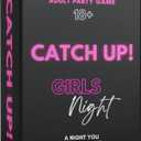 BETTER US Catch UP! Spicy Girls Night Card Game  Valentine's & Galentine's Gift | 18+ Conversation Starters for Women | Adult Games & Bachelorette Party