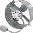 Cool Attic CX1500 Gable Mount Power Attic Ventilator with 2.6-Amp 60-Hz Motor and 14-Inch Blade