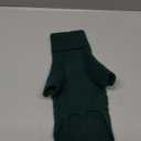 Dog Sweater for Small Dogs Boys Girls Puppy Turtleneck Pullover Cable Knit Winter Stretch Clothes Chihuahua Yorkie Toy Poodle Pomeranian Long Sleeves (XS, Green)