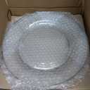 ELEMENT Set of 4 Glass Dinner Plates