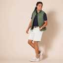 Amazon Essentials Men's Classic-Fit Stretch Golf Shorts with Moisture-Wicking, Active Waistband (White, 40)